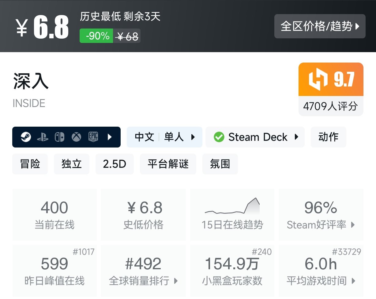 3月1日 近期折扣游戏盘点