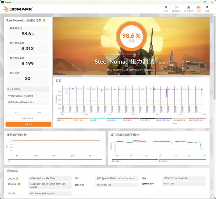 B850M + RTX 5080 + R9 9900X + 乔思伯 TK-3 装机展示-第62张