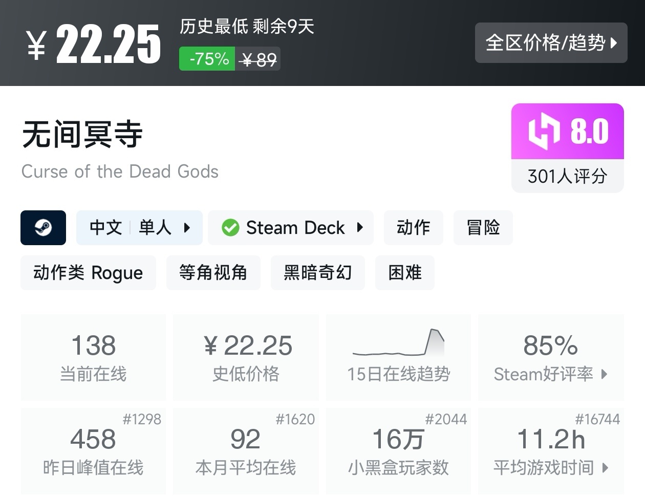 Steam近期30款肉鸽游戏折扣汇总，肉鸽玩家又美了-第4张