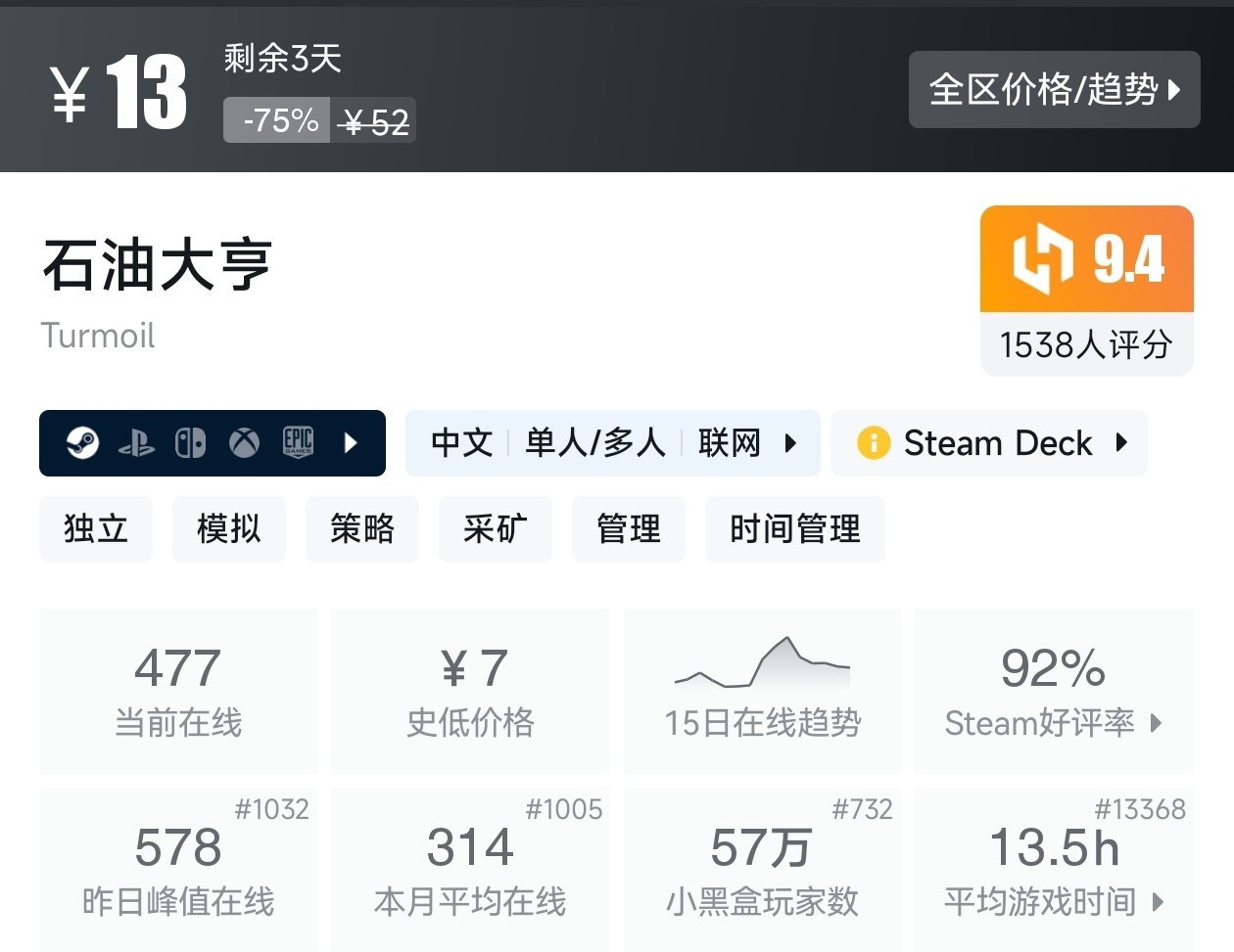 Steam周末特惠3月8日167款折扣游戏汇总