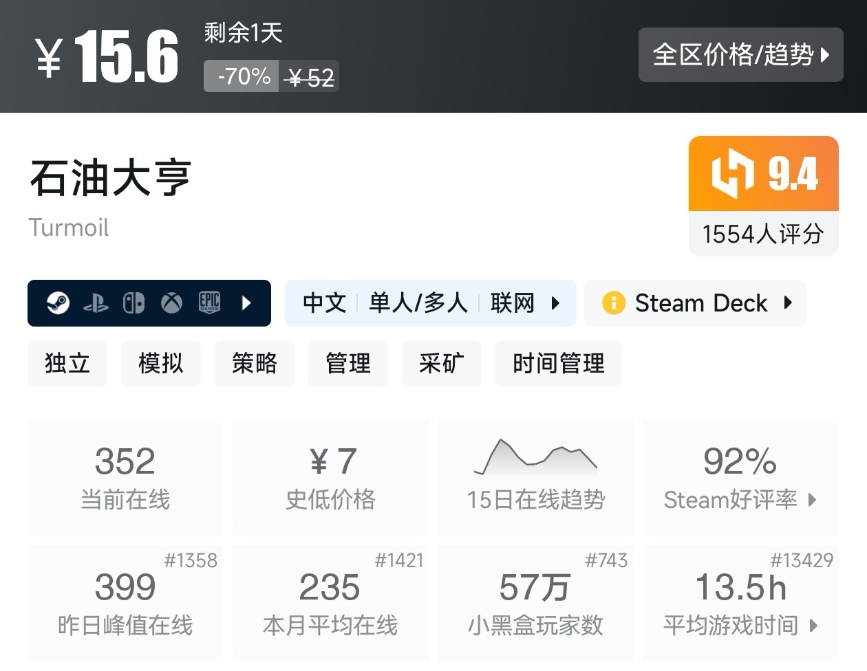 Steam近期47款20元以下折扣游戏汇总，多款最后一天！