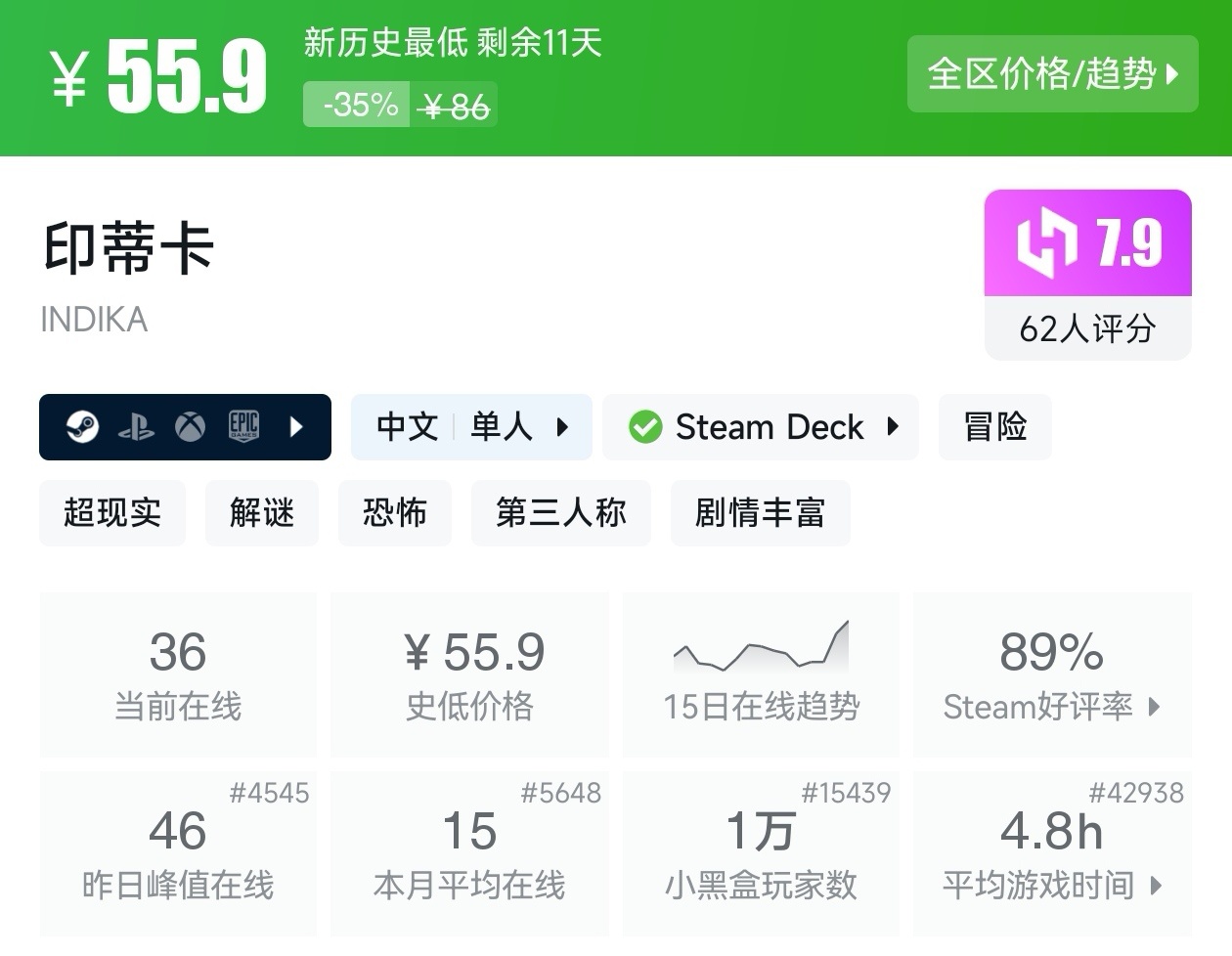 等等党的大胜利！Steam近期39款新史低游戏汇总