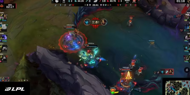 IG不敌WBG!WBG简单粗暴阵容,双C合砍19-0获胜-第1张