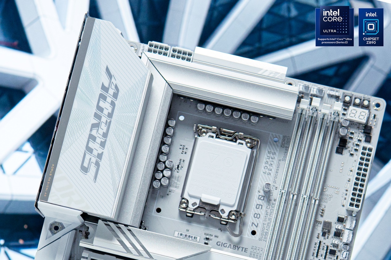 技嘉电竞冰雕Z890 AORUS PRO ICE+英特尔酷睿Ultra 7 265K测试-第1张