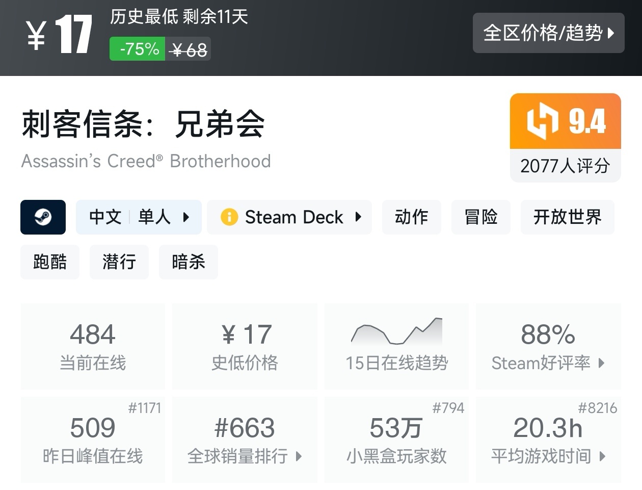 陪你玩转51！Steam近期47款20元以下折扣游戏汇总