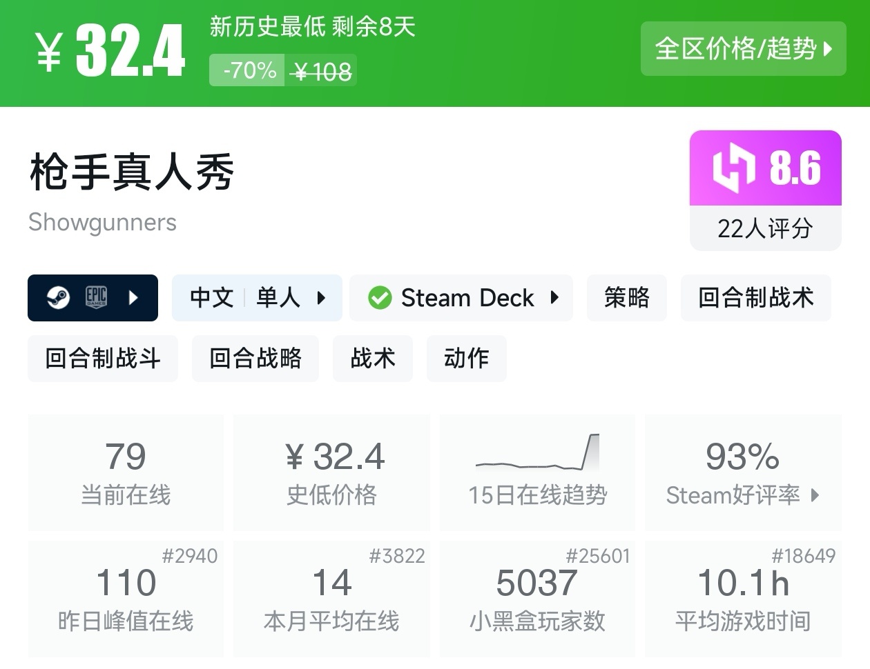 等等党的大胜利!Steam近期27款新史低游戏汇总-第18张