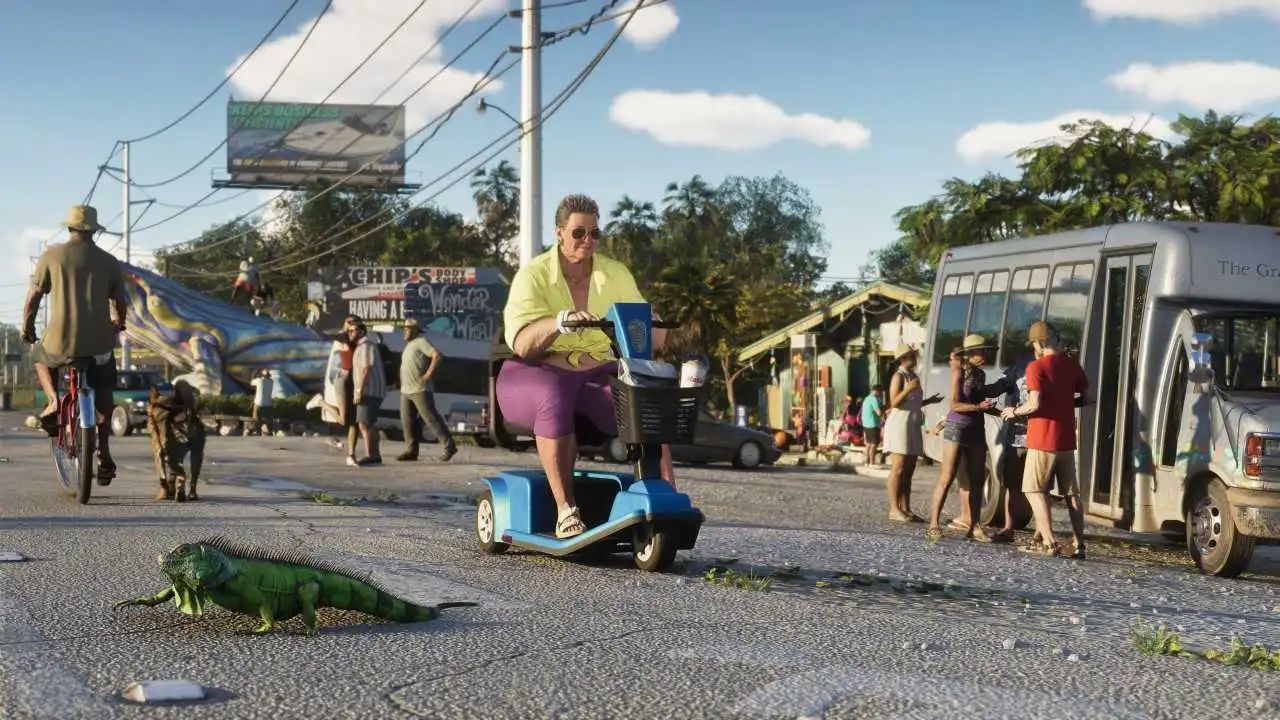 《GTA6》70張全新遊戲截圖公佈：雷奧奈達州、角色與場景全覽-第62張