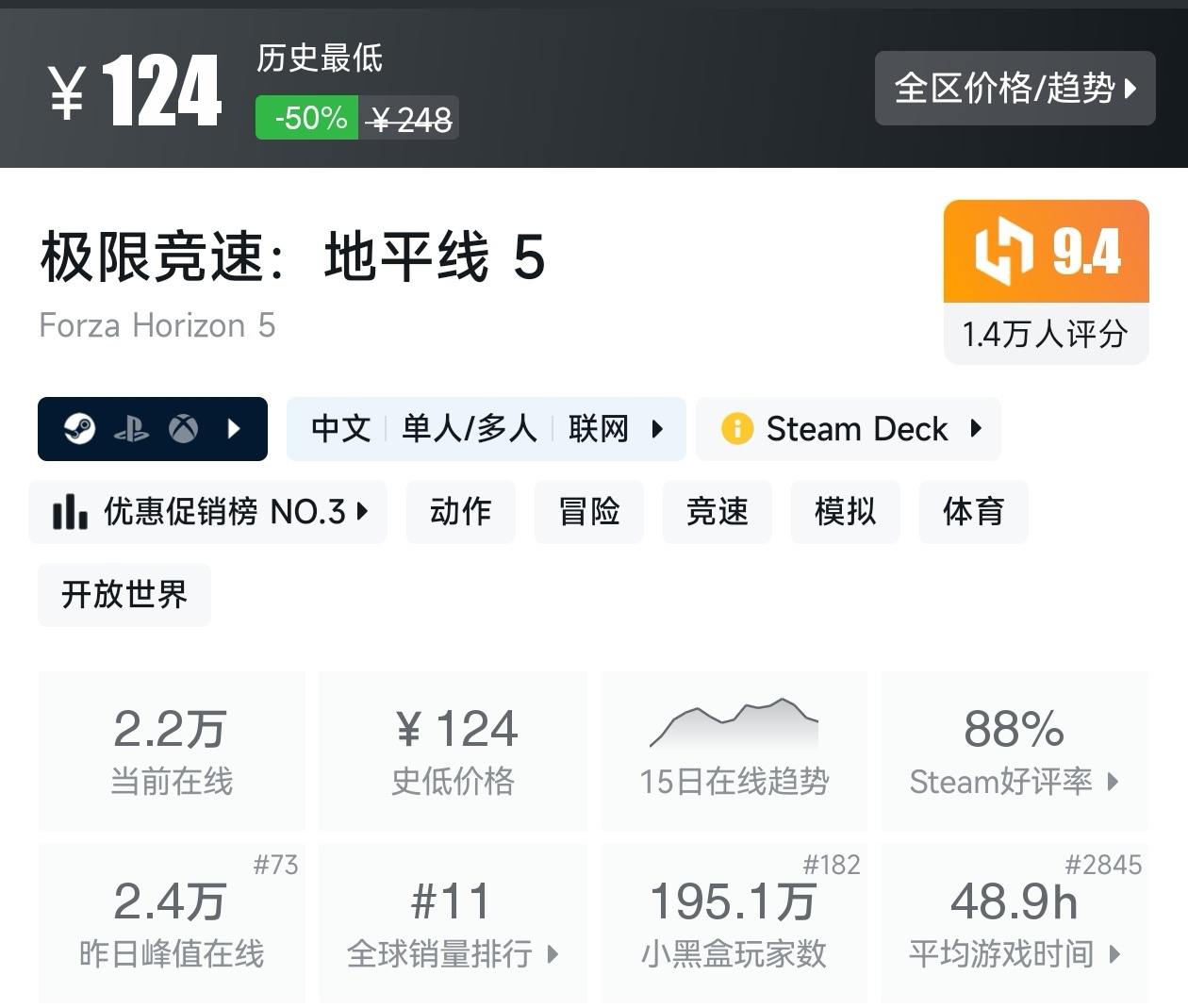 Steam周间特惠5月7日137款折扣游戏汇总-第1张