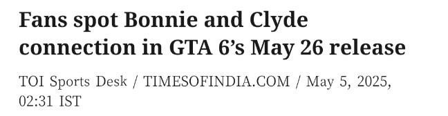 《GTA6》延期是为了对双主角原型的致敬?美国著名的雌雄大盗-第1张