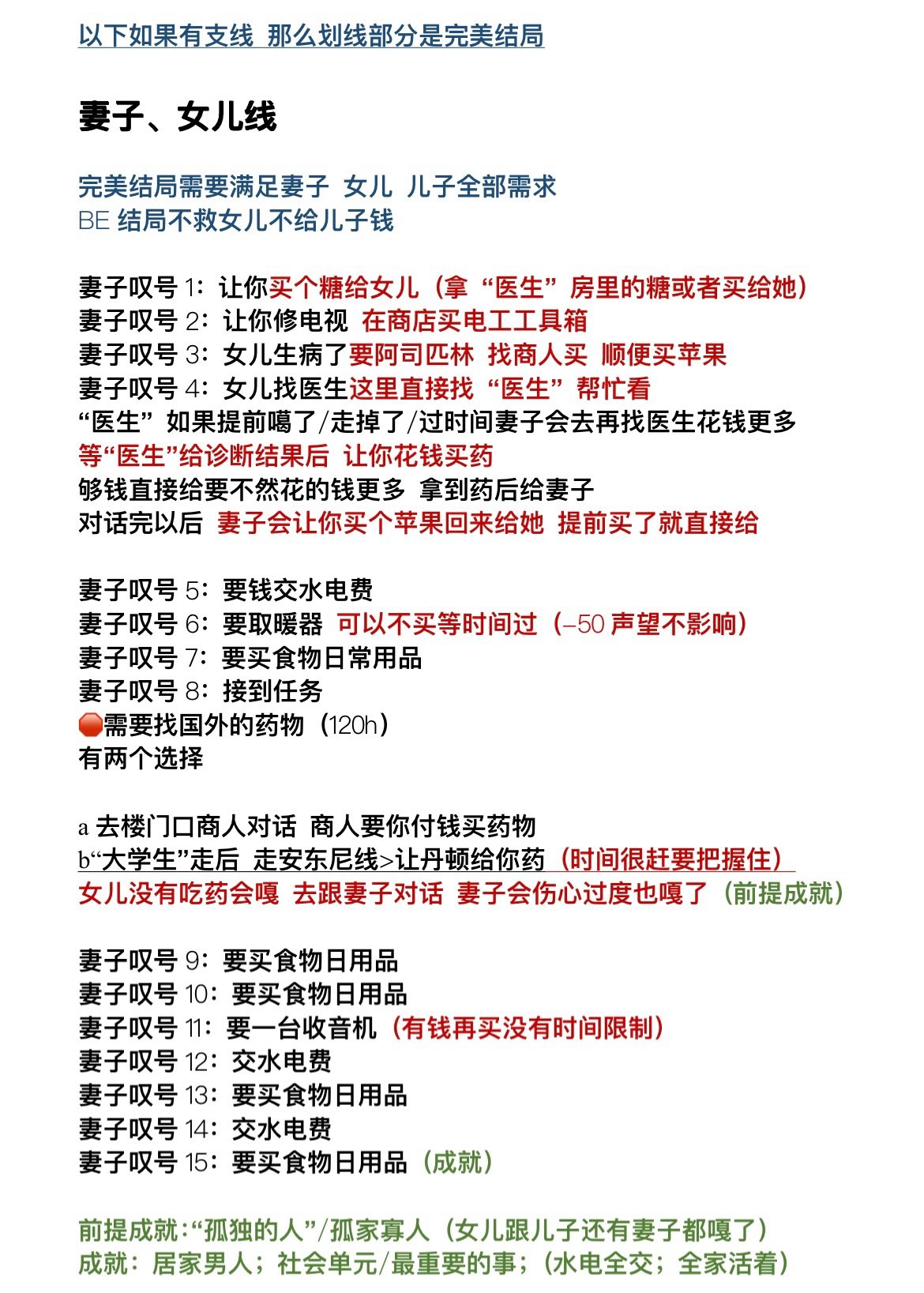 旁觀者1劇情完美全攻略-第8張
