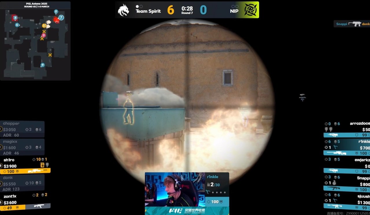 【PGL】donk生氣拍桌!綠龍 2:0擊敗NIP-第9張