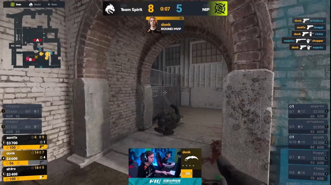 【PGL】donk生氣拍桌!綠龍 2:0擊敗NIP-第1張