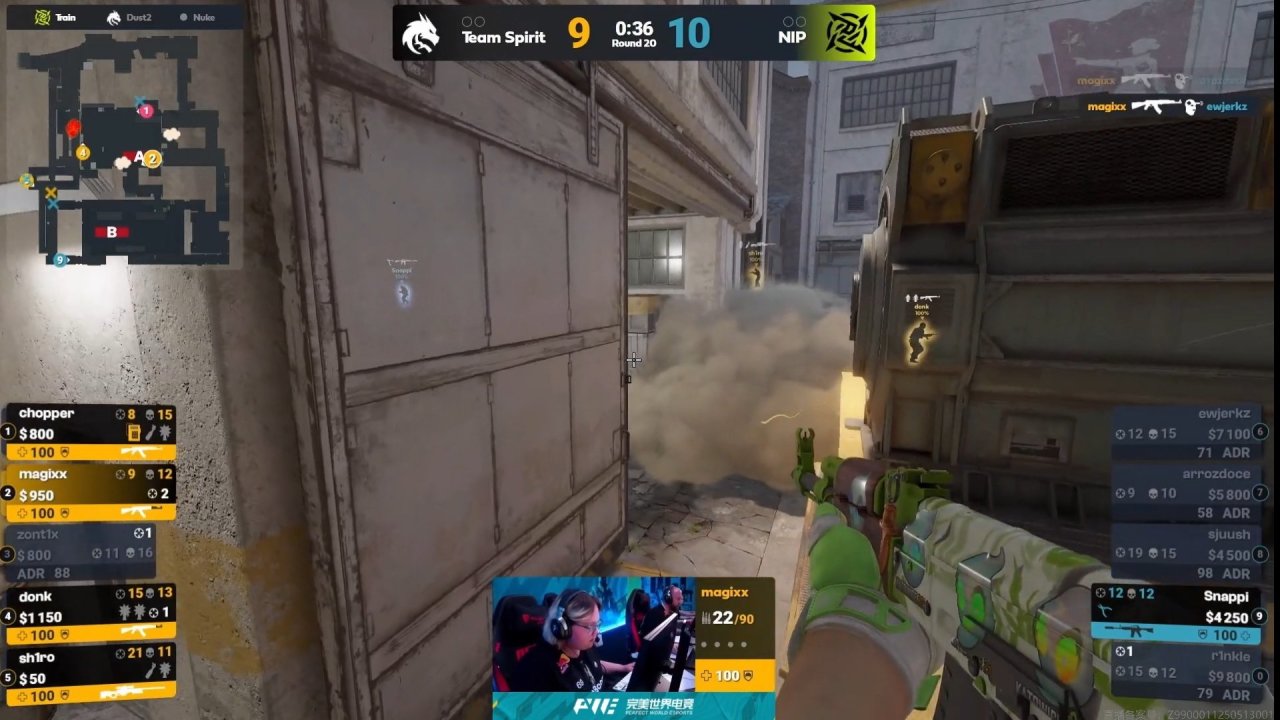 【PGL】donk生氣拍桌!綠龍 2:0擊敗NIP-第3張