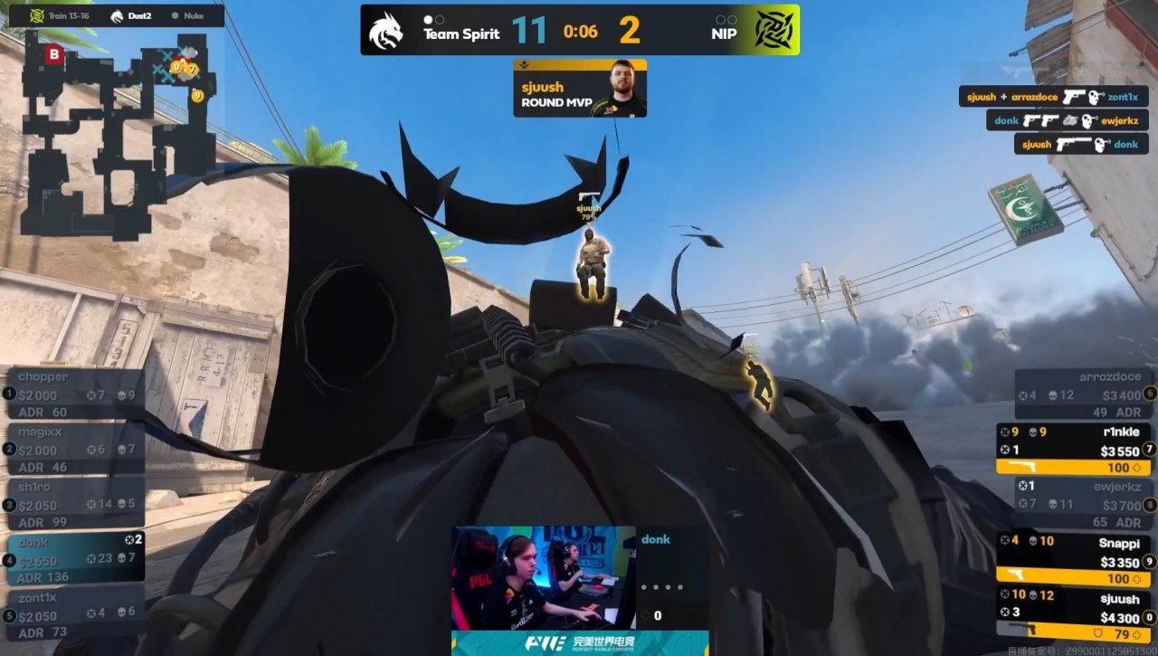 【PGL】donk生氣拍桌!綠龍 2:0擊敗NIP-第11張