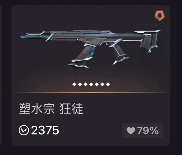 一句话个人主观评价一下无畏契约所有ak特效皮（上）