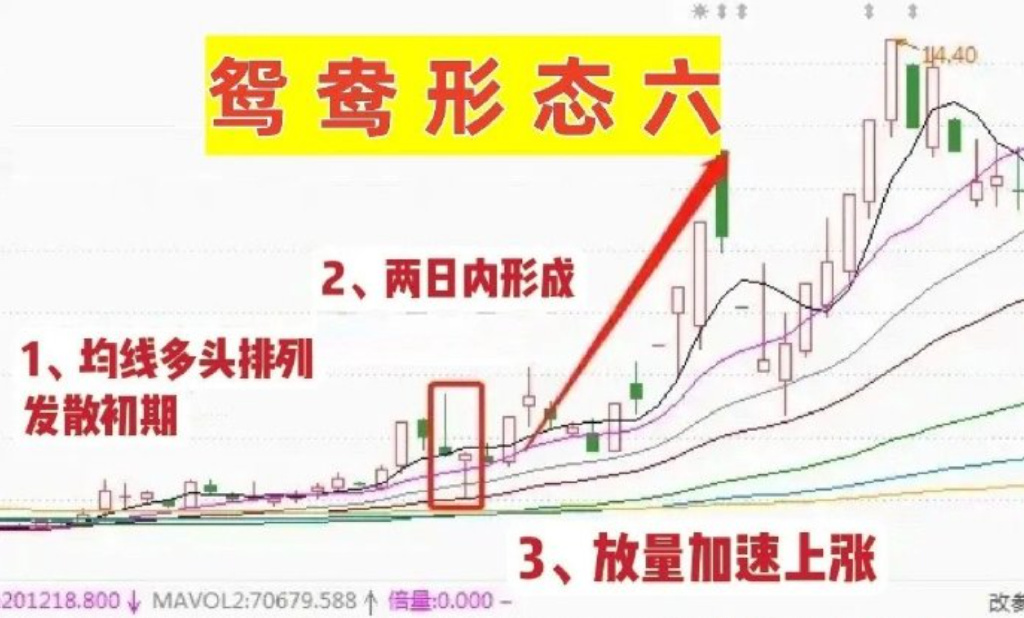 上升鴛鴦指標系統，鴛鴦底形態選股戰法.“鴛鴦線”買入法-第5張