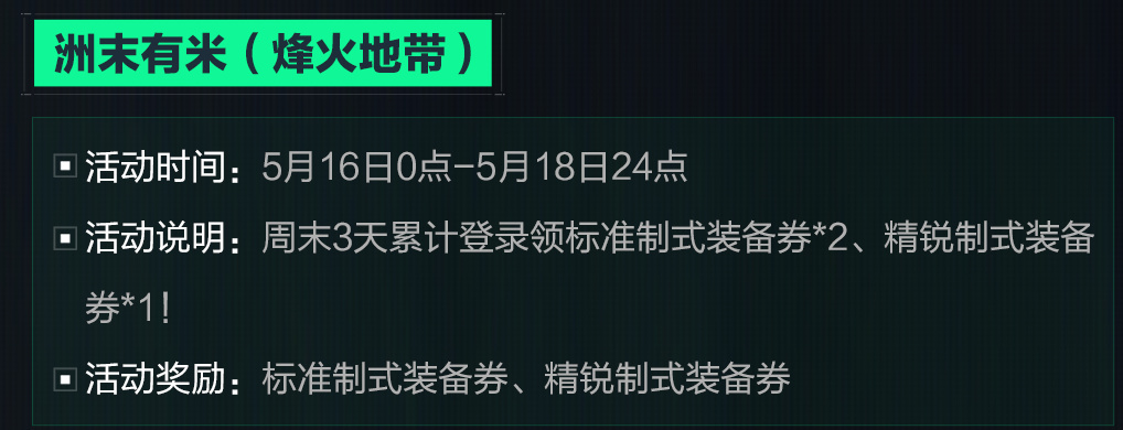 5.16烽火地带更新解读-第6张