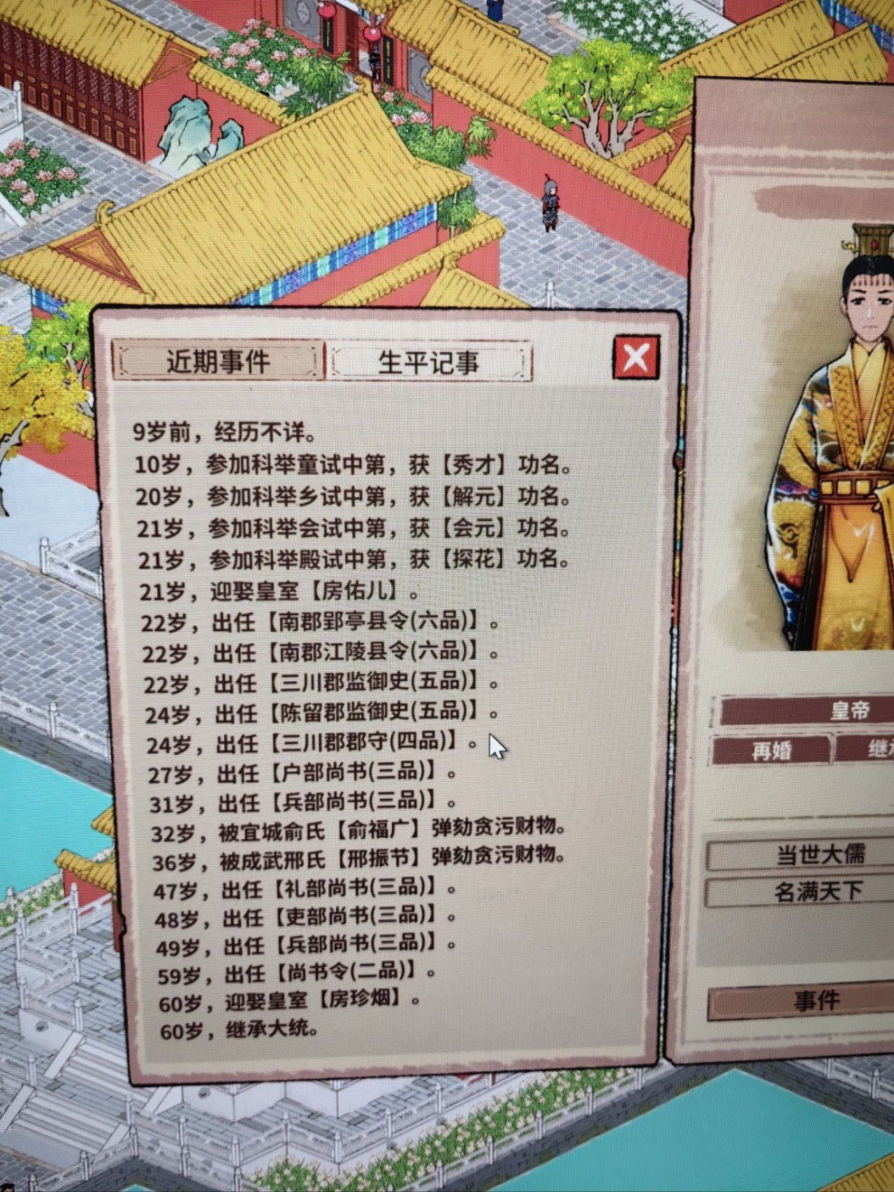 《吾今有世家》玩後感