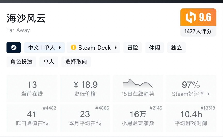 【5.21】小雨折扣合集，真正的国产游戏节熊猫游戏节现已开始