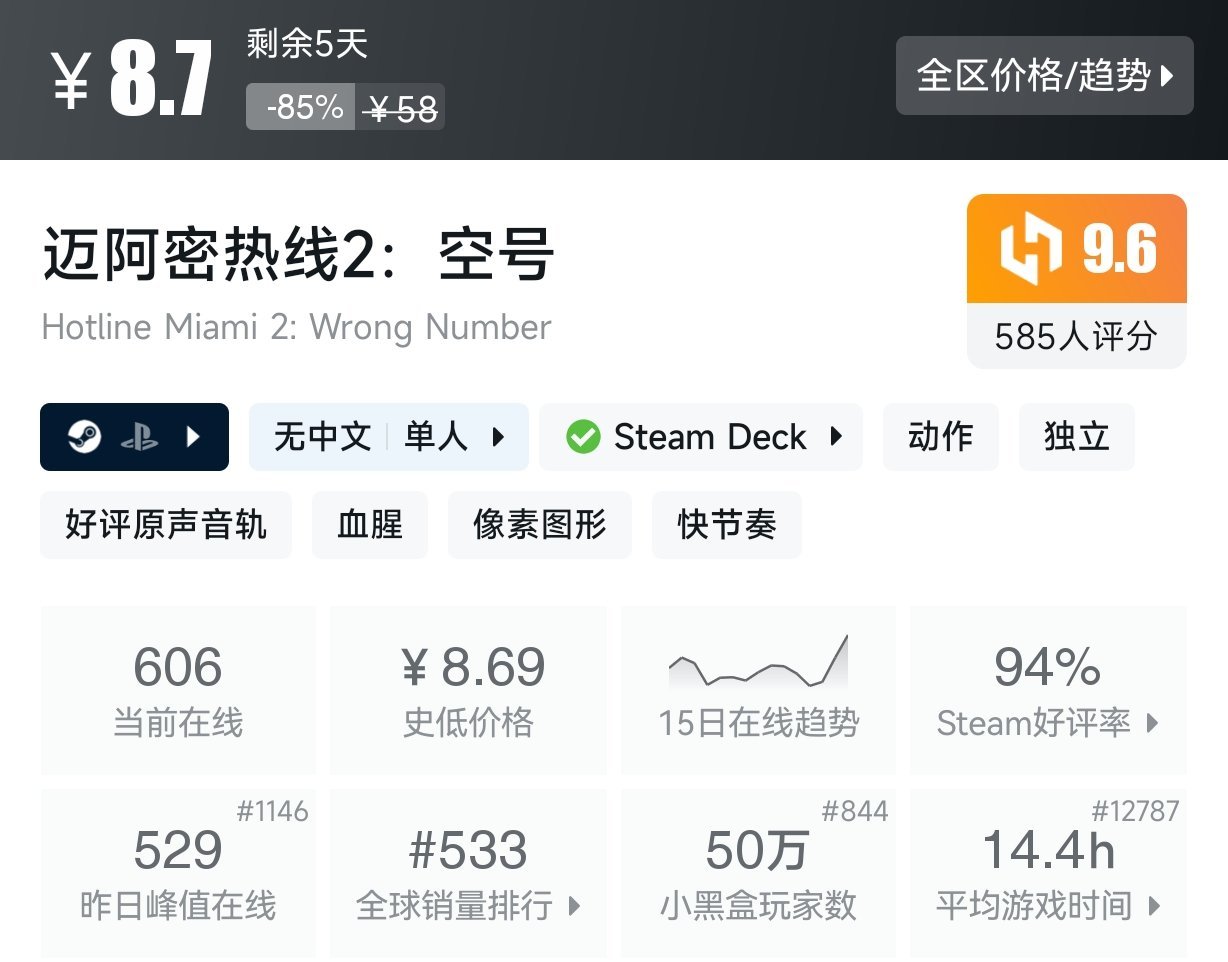 【球盟会】Steam近期15元以下折扣游戏盘点