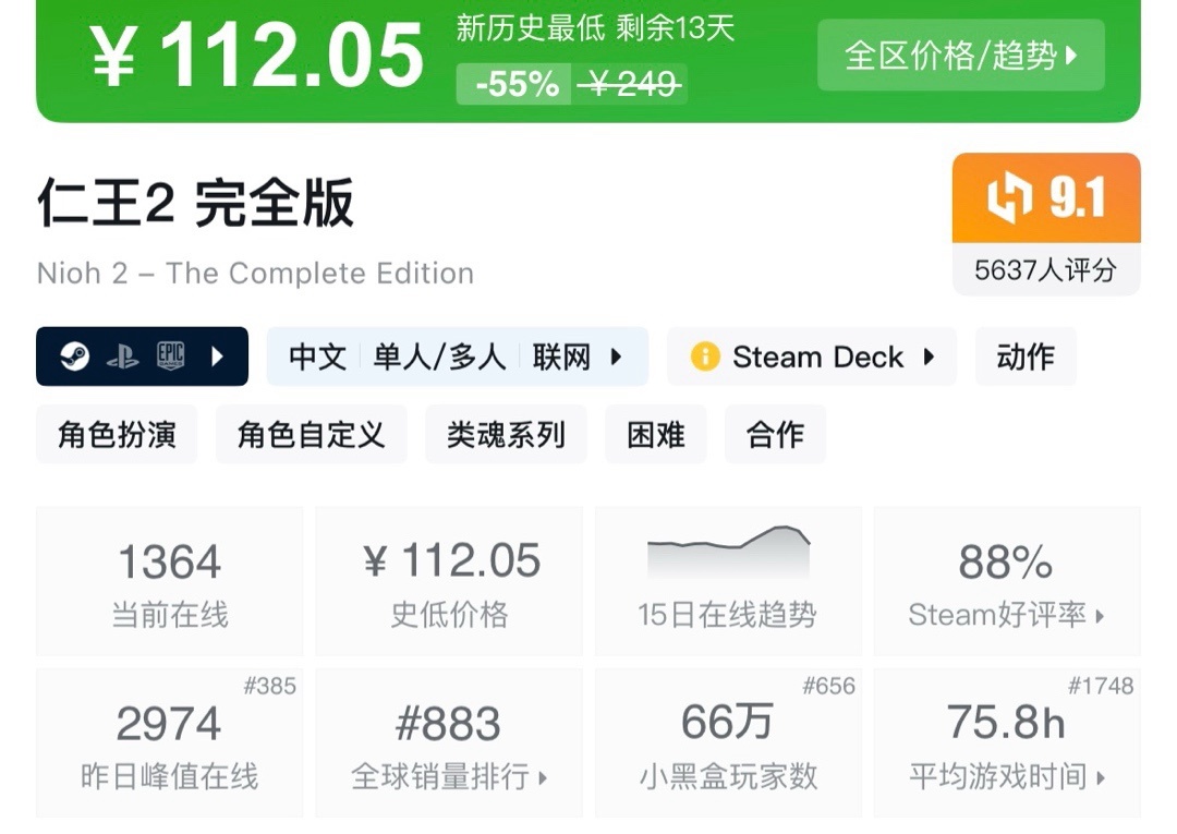 【球盟会】【6.10】小雨合集，光荣抢跑，盘点新品节24款史低折扣，超多大作