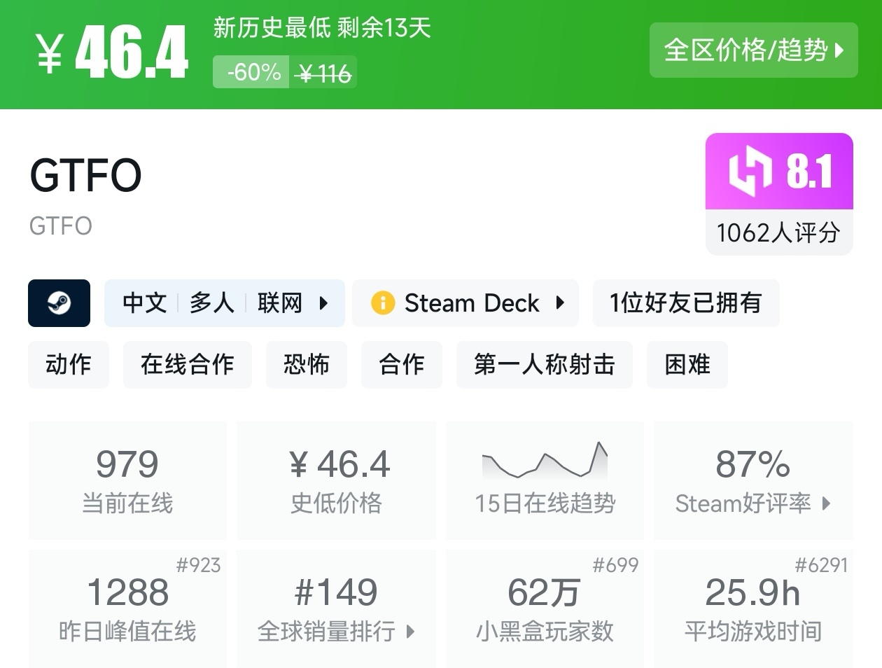 等等党的大胜利！Steam6月14日30款新史低游戏汇总