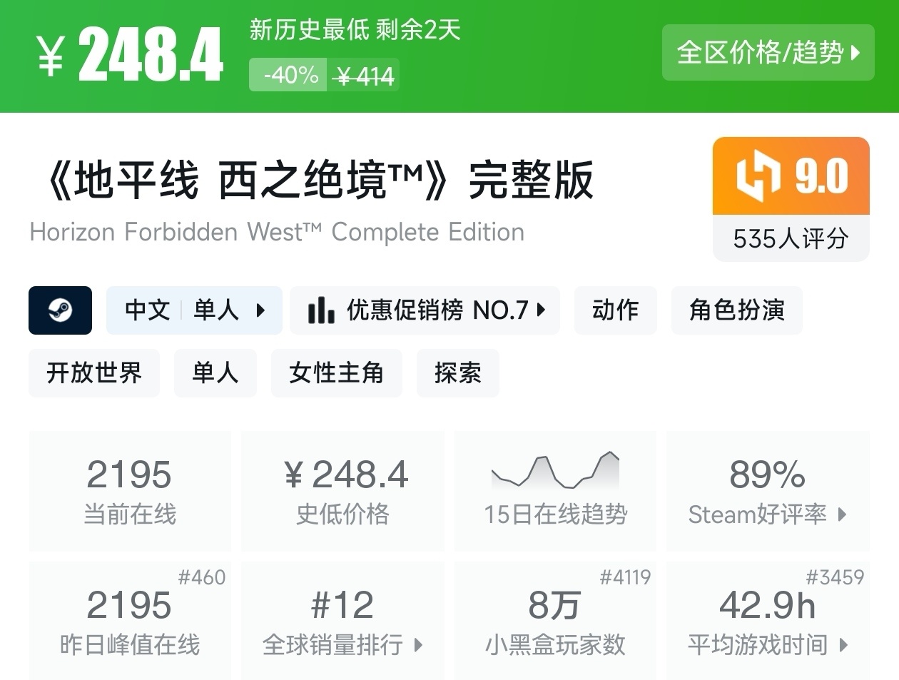 夏促倒计时两天！Steam6月25日177款折扣游戏汇总