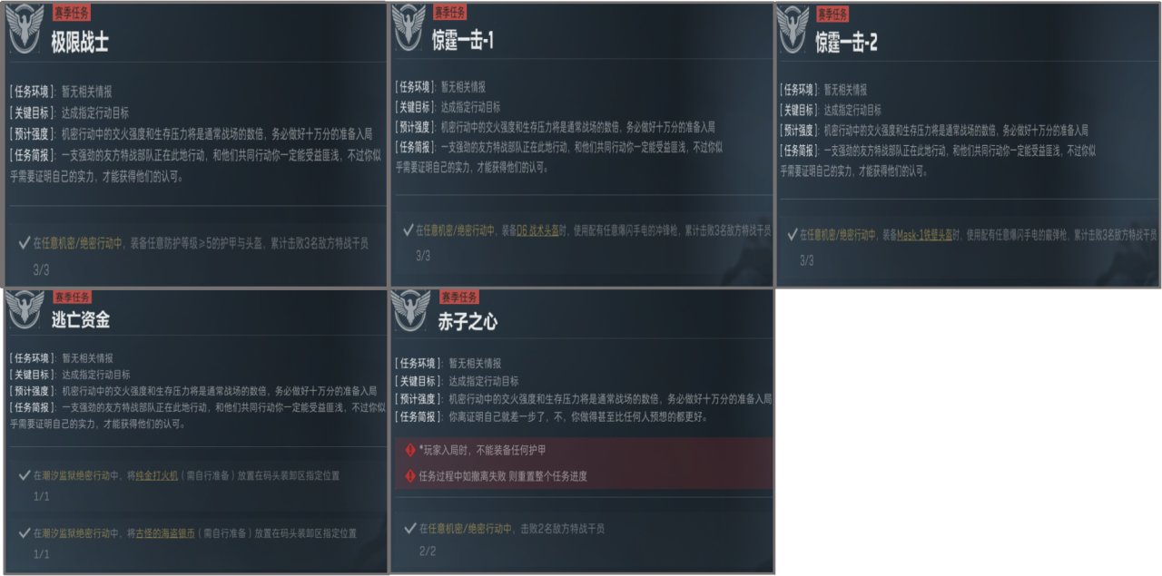 S5赛季任务手把手教学③