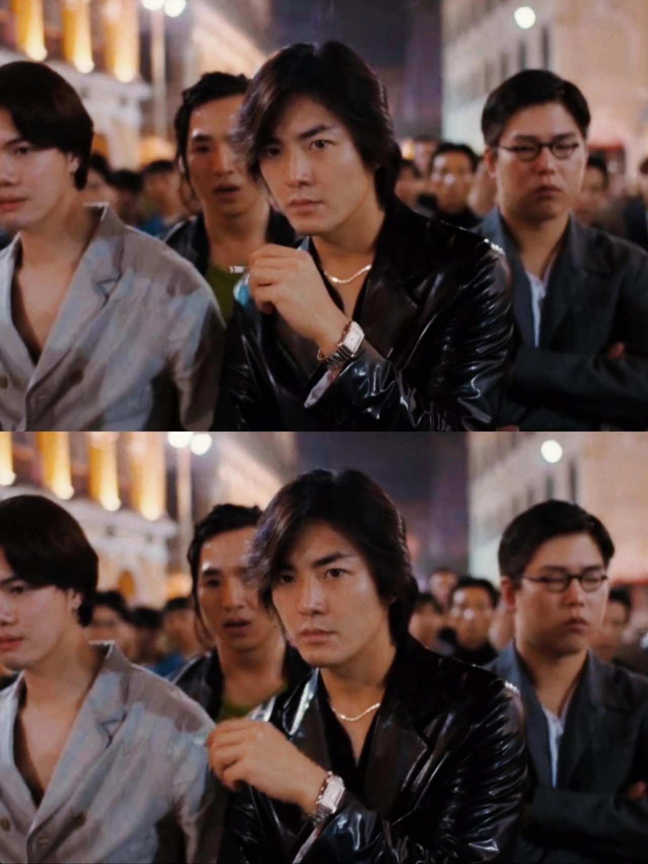 郑伊健美国被偶遇，网友：真是不管多帅，最后都是“赵本山”！