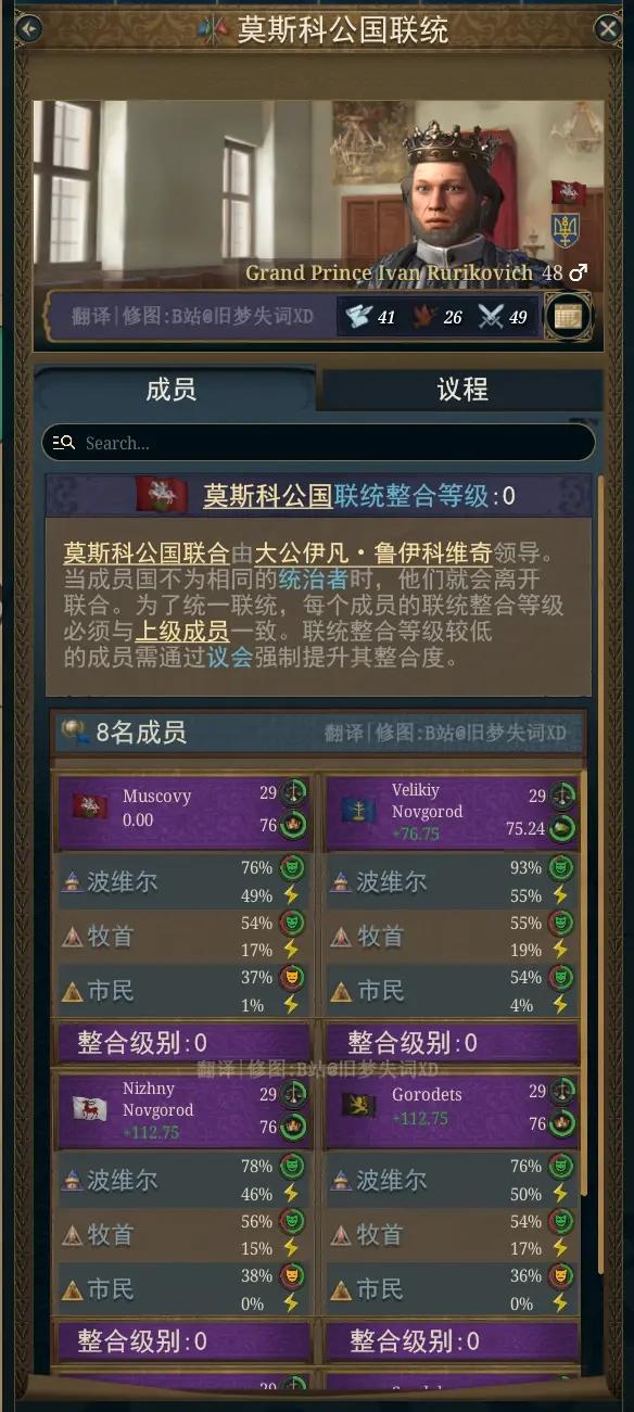 【欧陆风云5外交前瞻】中字实机演示与机制讲解