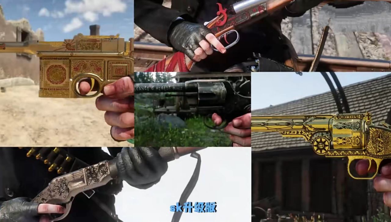 荒野大镖客2 最新MOD终极整合：4K画质/神装/魔改坐骑等