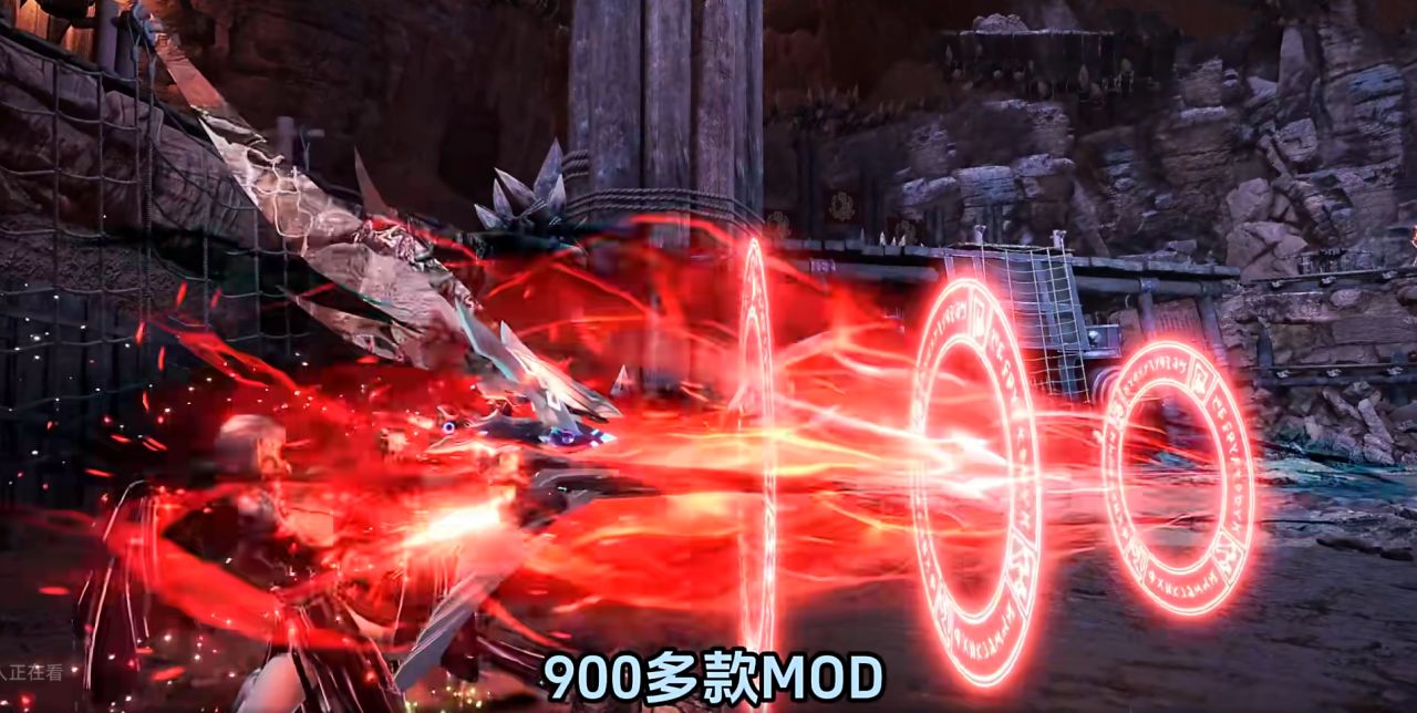怪兽猎人世界 MOD整合：全武器特效/生态4K/智能狩猎！