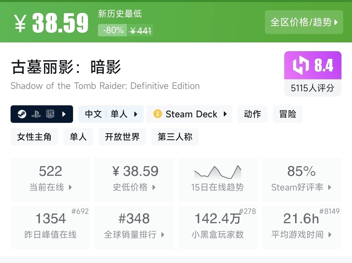 【7.30】不止1折！竞速游戏节92款史低游戏汇总