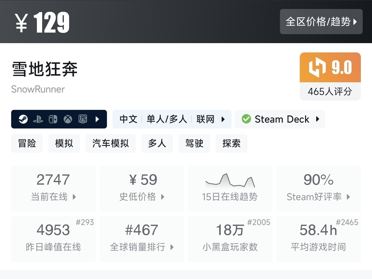 【7.30】不止1折！竞速游戏节92款史低游戏汇总