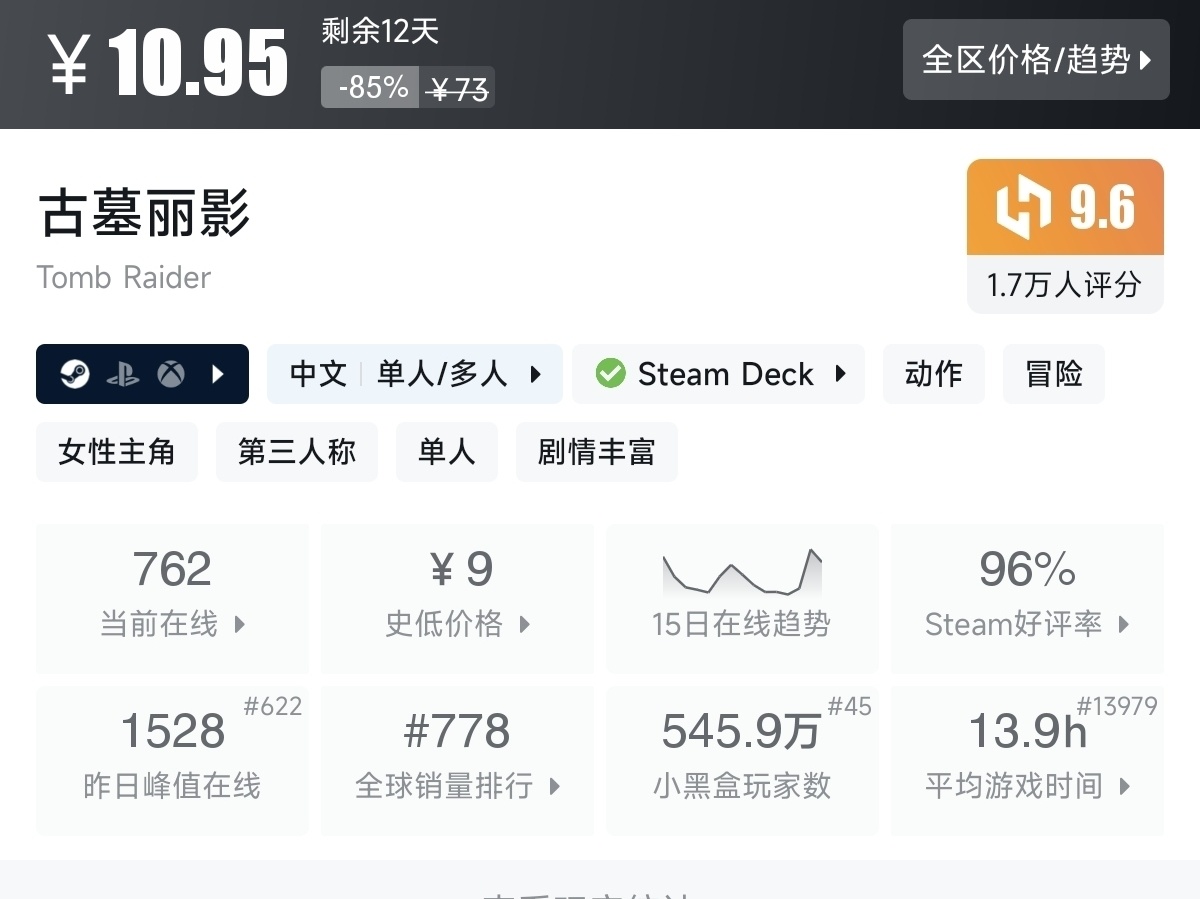 【7.30】不止1折！竞速游戏节92款史低游戏汇总