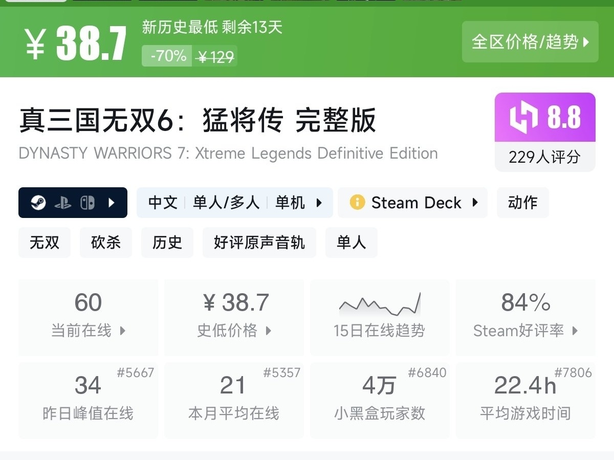 【7.30】不止1折！竞速游戏节92款史低游戏汇总