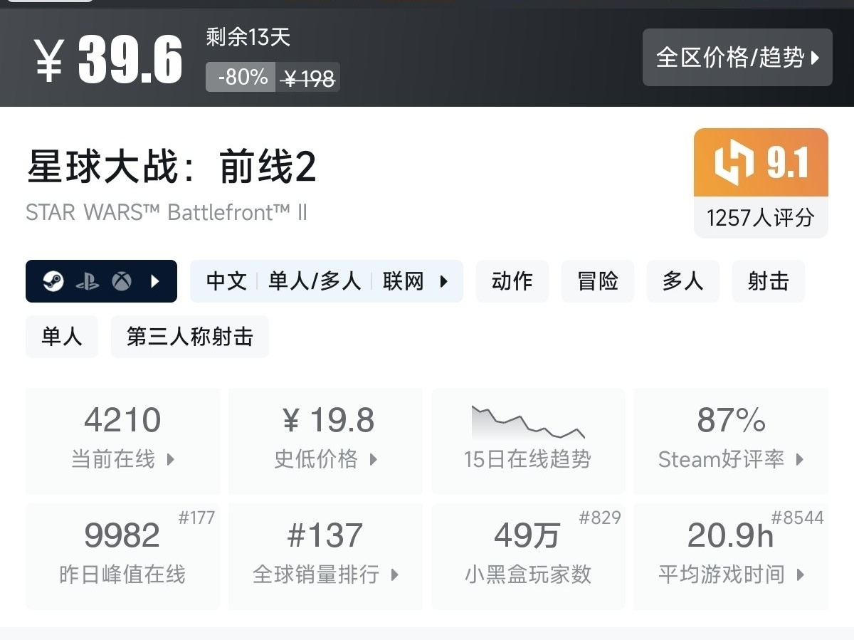 【7.30】不止1折！竞速游戏节92款史低游戏汇总