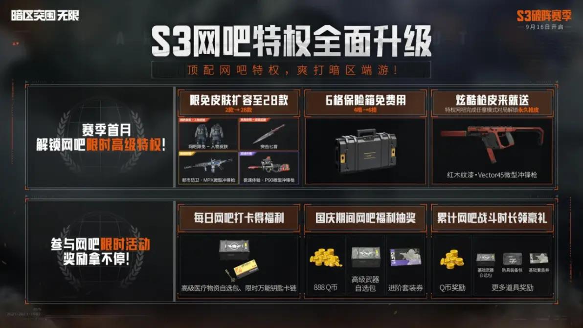 暗区S3前瞻直播汇总，航天基地风格新地图上线