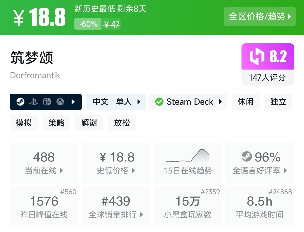 等等党赢麻了！9月14日佳作推荐~Steam限时特惠~便宜又好玩！