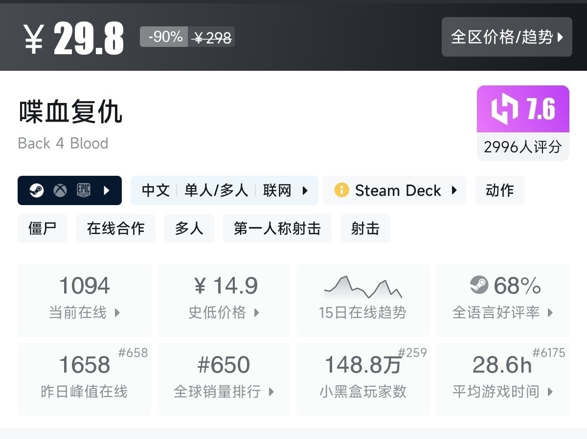 【Steam/10.1】国庆玩点啥？秋促46款一折游戏专场！！！