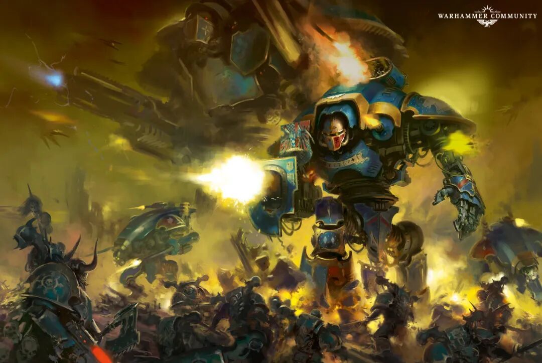 战锤40K｜阵营聚焦——帝国骑士