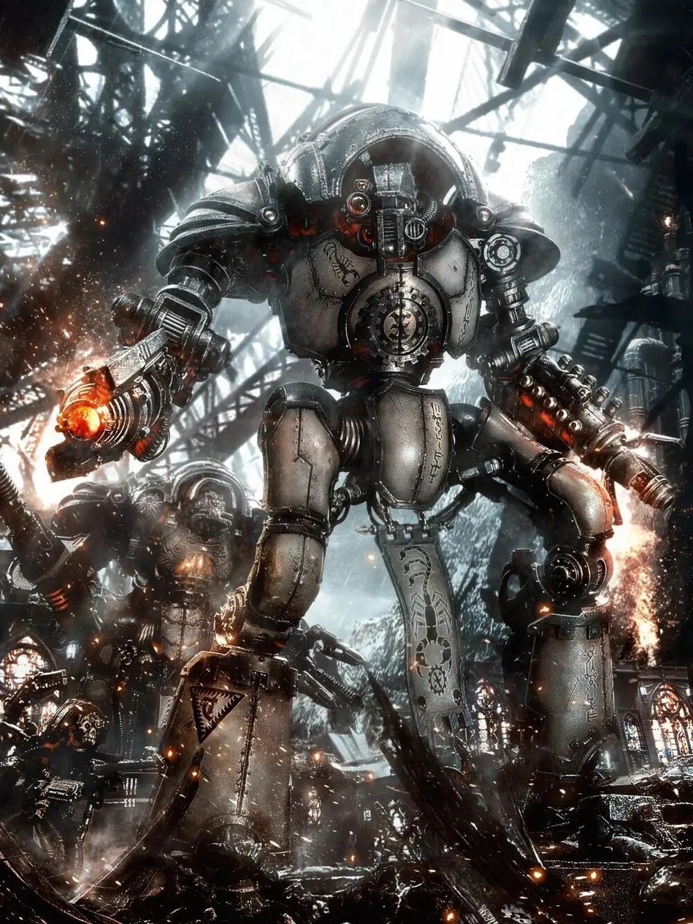 战锤40K｜阵营聚焦——帝国骑士