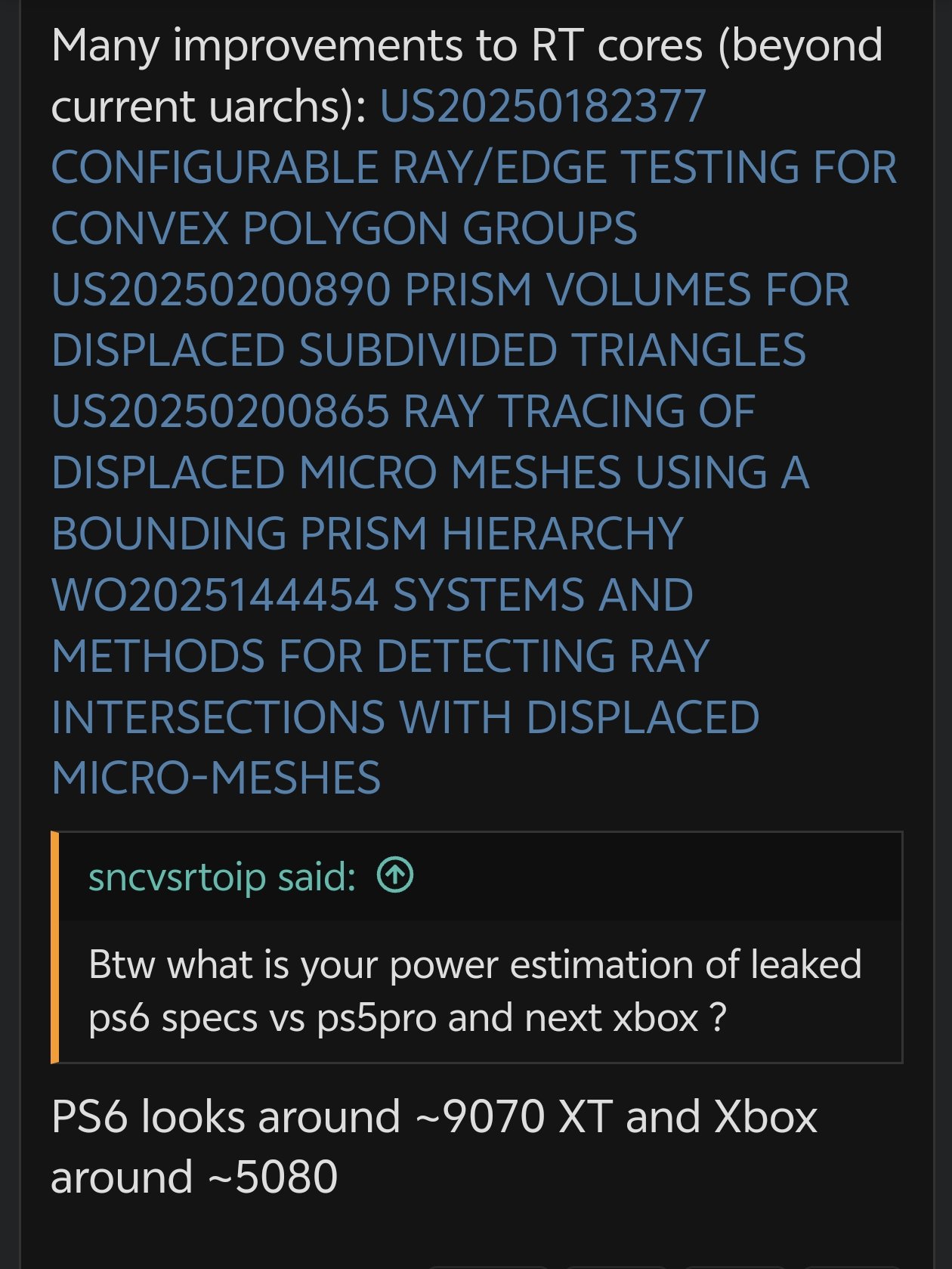 PS6确认开发中！性能爆料相当9070XT，搭载新技术光追