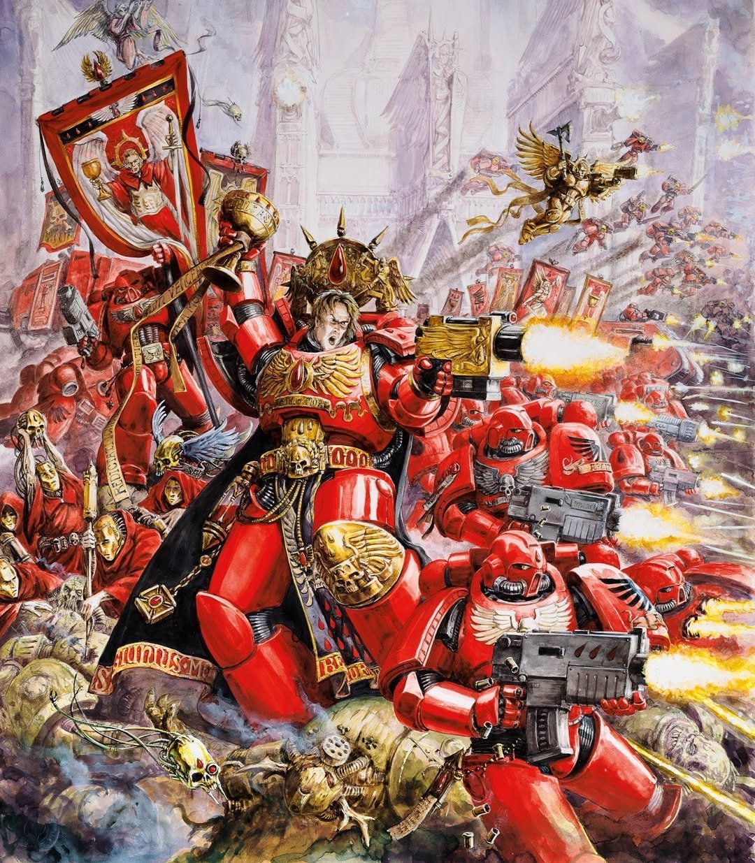 【球盟会】战锤40K｜阵营聚焦—圣血天使：荣光与诅咒交织的天使后裔