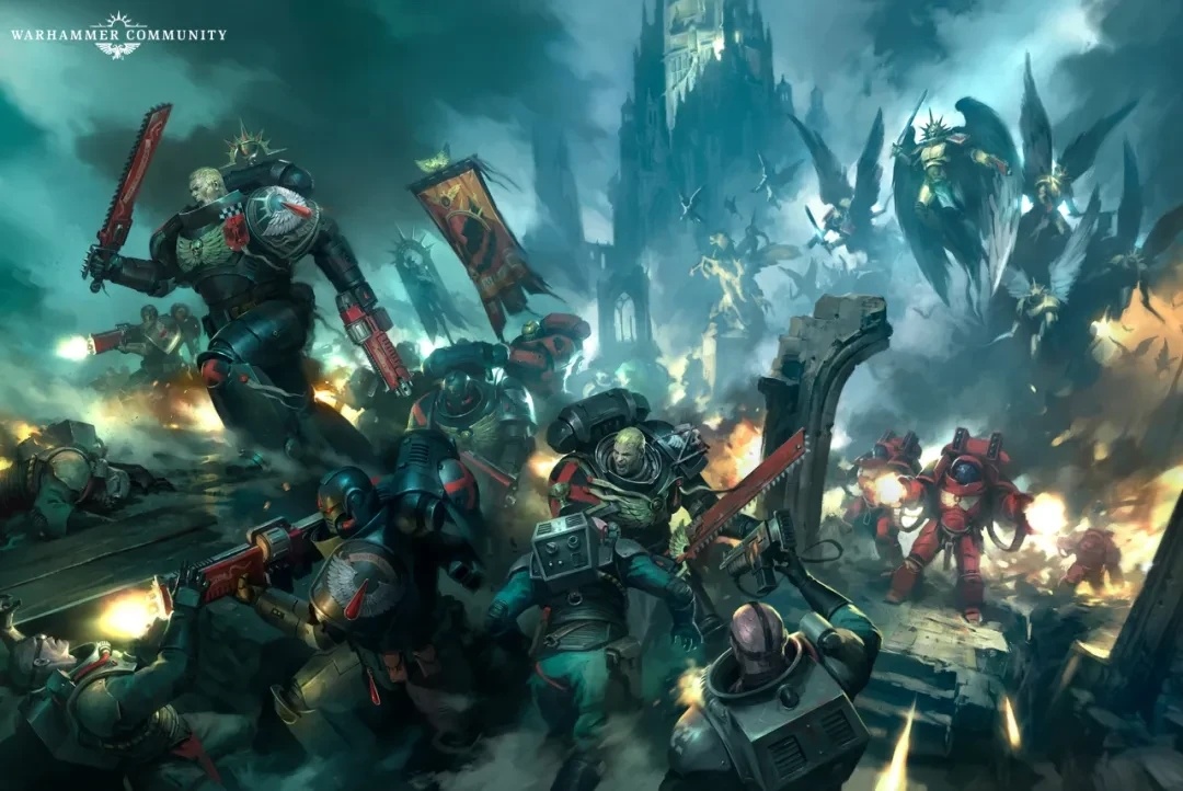 【球盟会】战锤40K｜阵营聚焦—圣血天使：荣光与诅咒交织的天使后裔