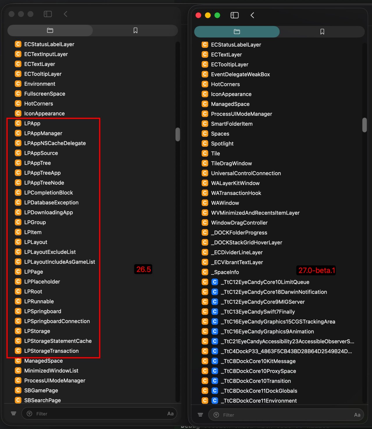 LaunchPad-folder-list