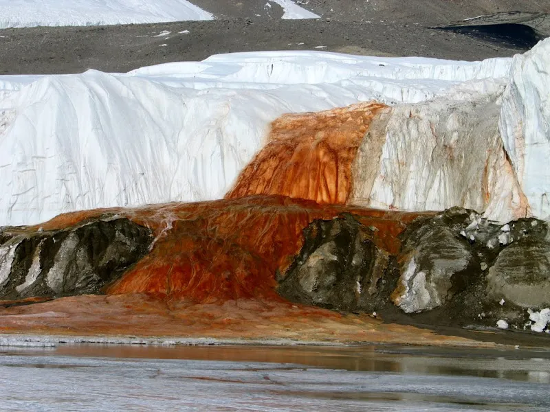 Antarctica's Blood Red Waterfall