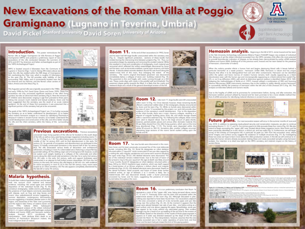 PDF) New Excavations of the Roman Villa at Poggio Gramignano (Lugnano in  Teverina, Umbria) (Poster)