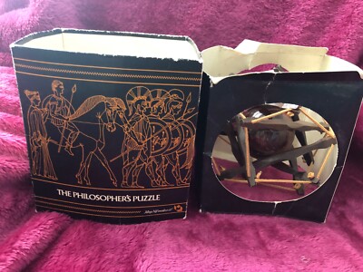 Vintage 1971 PHILOSOPHER'S PUZZLE Plato's Plight w/ Box three dimensional  puzzle | eBay