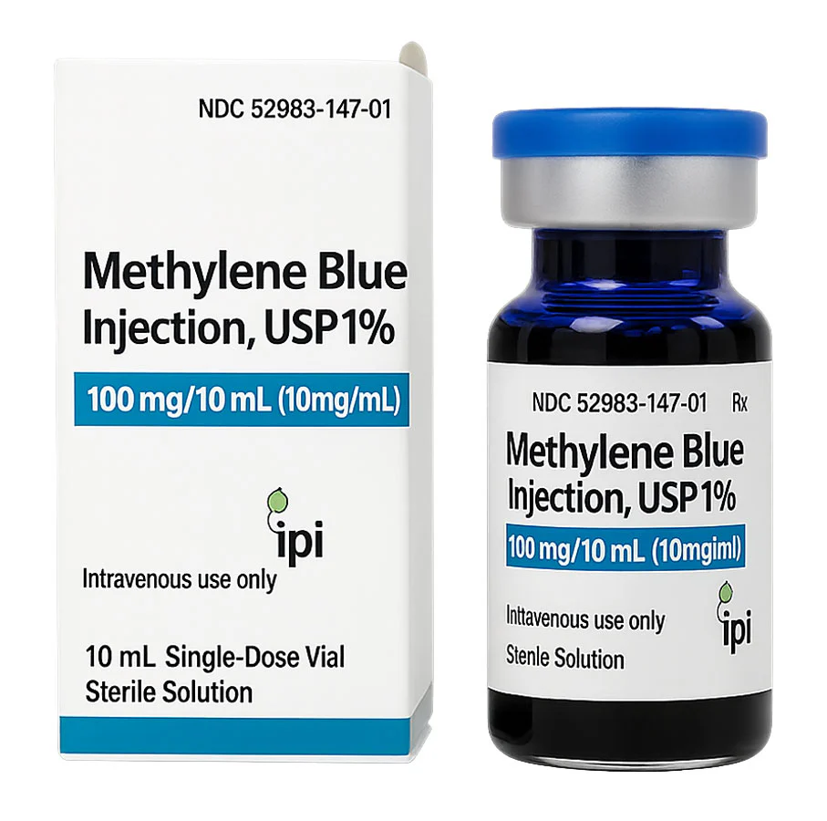Methylene Blue for Injection 1% - Fast Shipping Near You — Mountainside Medical